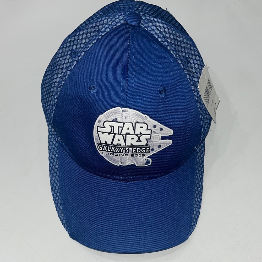NWT Star Wars Galaxy's Edge Walt Disney World Blue Mesh Hat/Cap